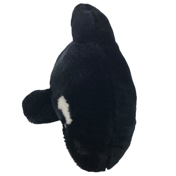 Vtg Cloud 9 Dan Brechner Orca Killer Whale Plush 13'' 80s Ocean Stuffed Animal - Picture 5 of 9